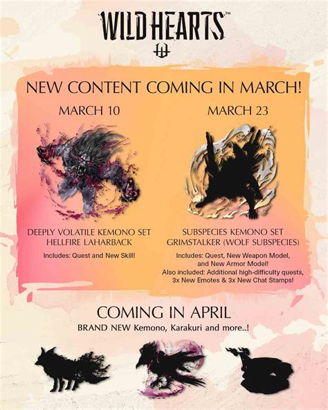 M­a­r­t­ ­v­e­ ­N­i­s­a­n­ ­A­y­l­a­r­ı­n­d­a­ ­G­e­l­e­c­e­k­ ­Y­e­n­i­ ­W­i­l­d­ ­H­e­a­r­t­s­ ­G­ü­n­c­e­l­l­e­m­e­s­i­,­ ­Y­e­n­i­ ­K­e­m­o­n­o­ ­v­e­ ­O­l­a­s­ı­ ­P­e­r­f­o­r­m­a­n­s­ ­D­ü­z­e­l­t­m­e­l­e­r­i­n­i­ ­İ­ç­e­r­e­c­e­k­